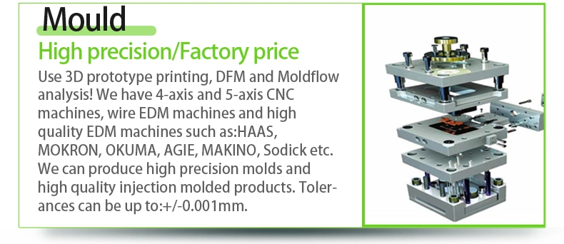 Manufacturing Double Color Silicone Molds Produce ABS Two Shots Injection Mould Accessories